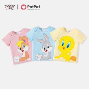camiseta de manga corta de looney tunes baby girl/boy bunny y tweety