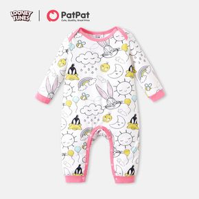 Looney Tunes Baby Girl Jumpsuits Full print Nothing Long sleeve Many kinds of animals