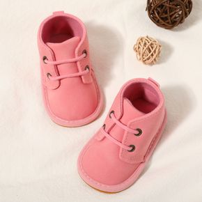 Baby / Toddler Lace Up Pink Prewalker Shoes