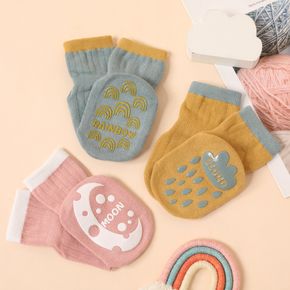 Baby / Toddler Color Block Non-slip Crew Socks