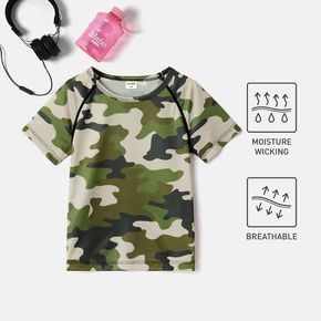 Toddler Boy Camouflage Short-sleeve T-shirt Top