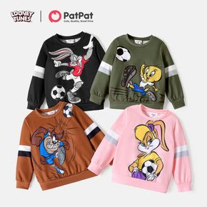 Looney Tunes 1pcs Toddler Unisex Childlike Pullovers & Hoodies Positioning print Many kinds of animals Hyper-Tactile / 3D