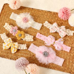 3-pack Floral Bow Decor Headband for Girls