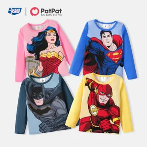Justice League Kid Girl/Boy Character Print Long-sleeve Tee