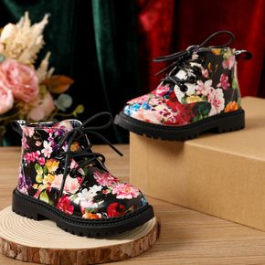 Toddler / Kid Floral Print Mid-calf Boots