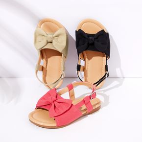 Toddler / Kid Solid Bowknot Sandals