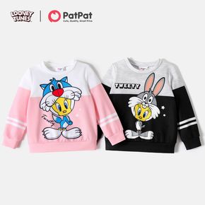 Looney Tunes Toddler Girl/Boy Letter Characters Print Sweatshirt