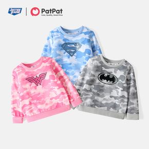 Justice League Toddler Girl/Boy Camouflage Print Pullover Sweatshirt