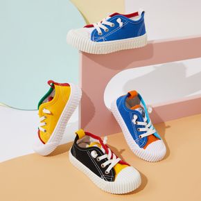 Toddler / Kid Colorblock Canvas Shoes