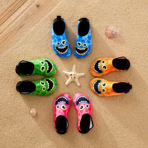 لون الكرتون الأحذية متعددة الشاطئ طباعة athleisure المياه للأطفال الصغار / أطفال