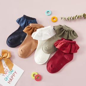 Toddler / Kid Retro Flounced Socks