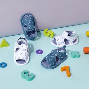 Baby / Toddler Anchor Velcro Closure Prewalker Sandals
