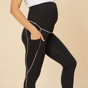 Maternity casual Print Close-fitting leggings