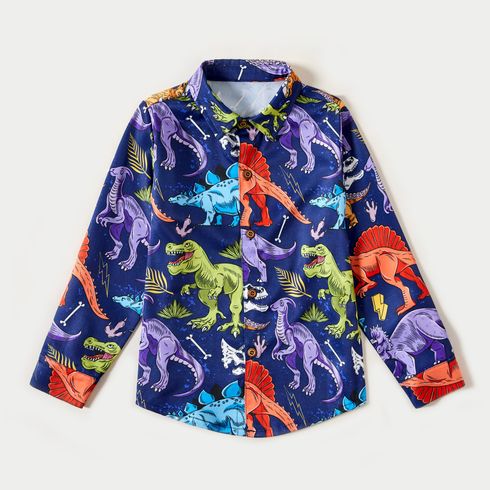 Kids Boy Dinosaur Allover Shirt
