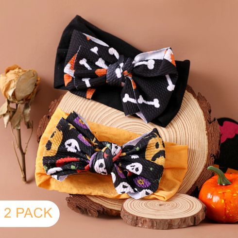 2-pack Halloween Big Bow Headband for Girls
