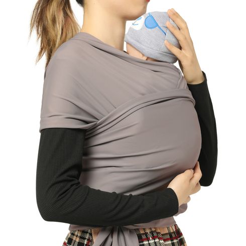 Baby Wrap Carrier, Breathable Stretchy Infant Sling Hands-Free Baby Carrier Sling Perfect for Newborn Babies