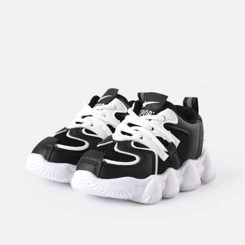 Toddler Breathable Mesh Panel Chunky Sneakers