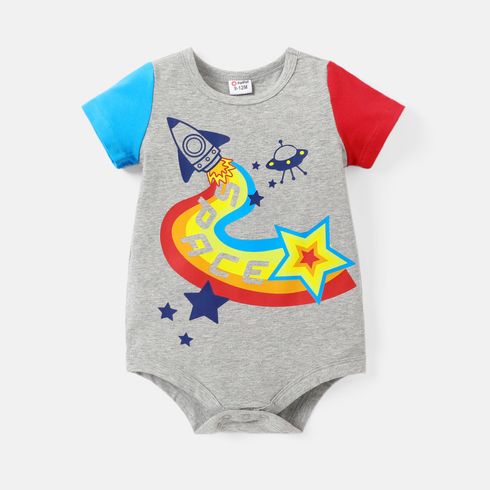 Baby Jungen Kindlich Kurzärmelig Strampler