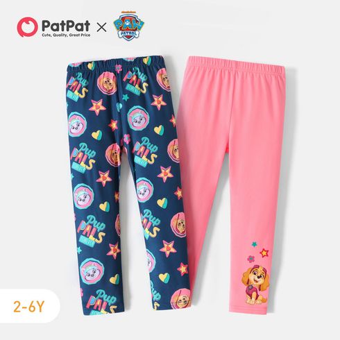 PAW Patrol Toddler Girl Character Print Elasticized Leggings