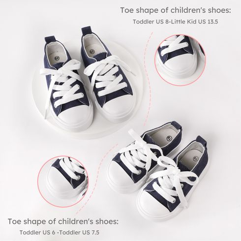 Toddler/Kid Korean Style Casual Shoes Navy big image 2
