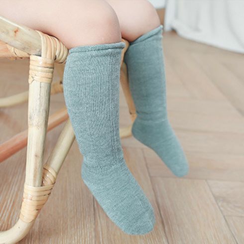 Baby / Toddler Solid Middle Socks