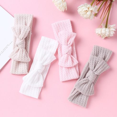 Baby / Toddler Girl Solid Knitted Bowknot Headband