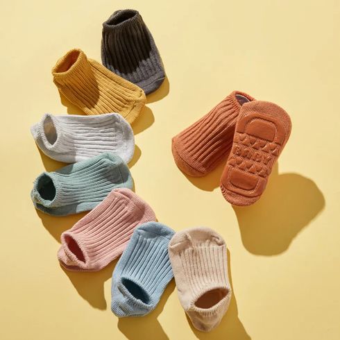 bébé / chaussettes tricotées solides tout-petits