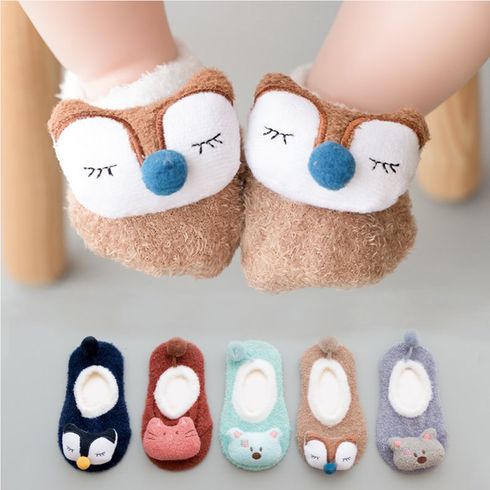 Baby / Toddler Lovely 3D Cartoon Decor Antiskid Floor Socks 