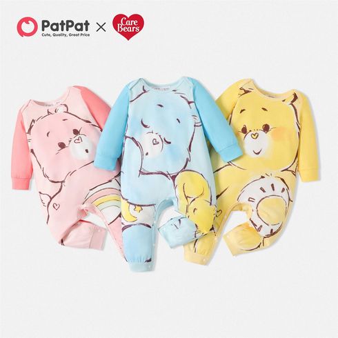 Care Bears Baby Boy/Girl Cute Bear Print Long-sleeve Jumpsuit