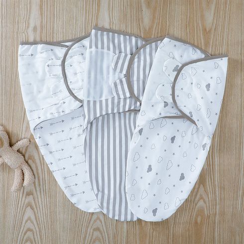 bebê saco de dormir de algodão bonito envoltório