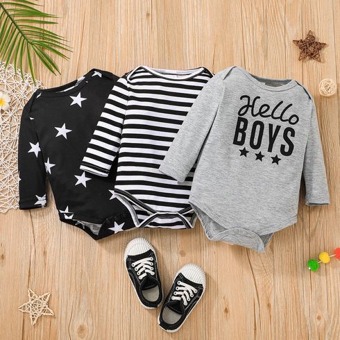 1 Stück Baby Herren Basics Strampler