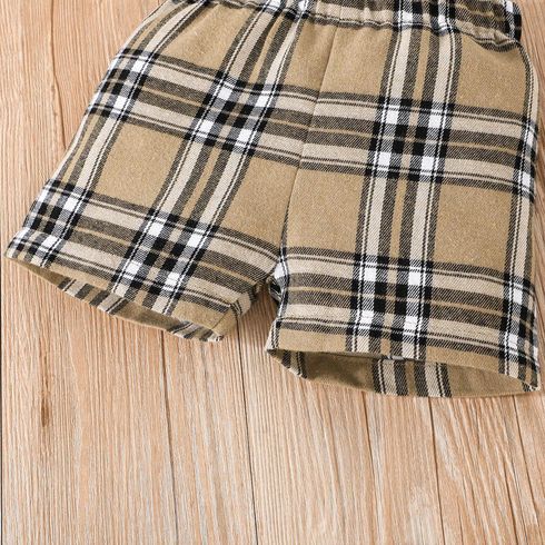 2 pezzi Neonato Ragazzo Casual Manica corta Set neonato Bianco big image 7