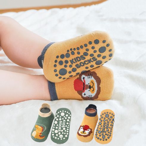 2-pairs Baby Cartoon Animal Pattern Socks