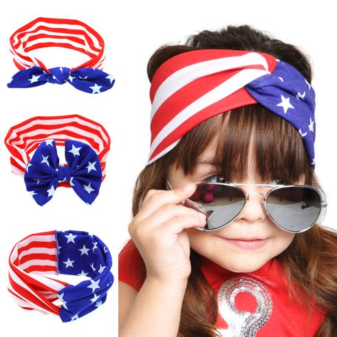 Baby/Toddler Cute Headband with American Flag Pattern