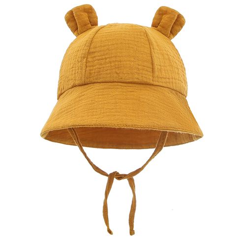 100% Cotton Baby Cute Rabbit Ears Fisherman Hat 