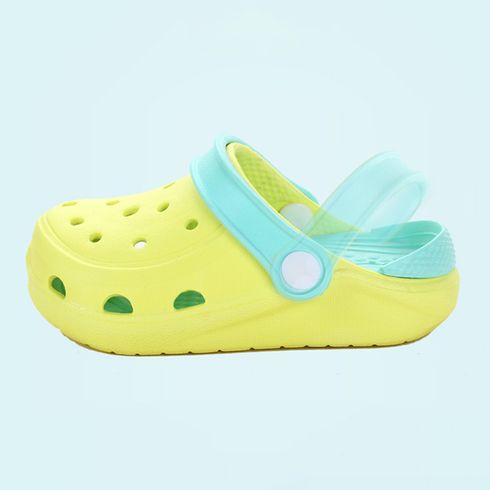 Toddler / Kids Breathable Solid Slippers Yellow big image 4