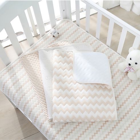 100% Cotton Waterproof Baby Nappy Diapers Changing Pad Washable Reusable Newborn Nappy Changing Mat