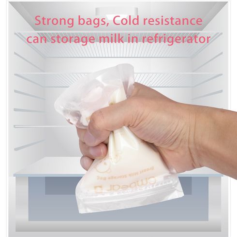30-pack Breast Milk Storage Bags, Ready to Use Breastmilk Bags for Breastfeeding, Hygienically Pre-Sealed Self Standing Bag, BPA Free