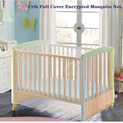 Universal Size Crib Mosquito Net Crib Full Cover Encrypted Mosquito Net