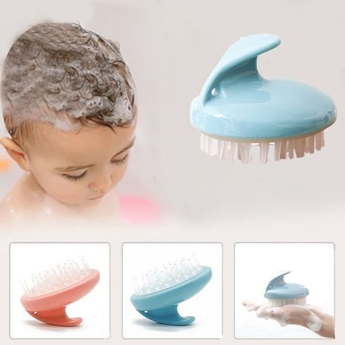 Baby Hair Scalp Massager Shampoo Brush Kid Air Bag Brush Head Care Easy to Grip