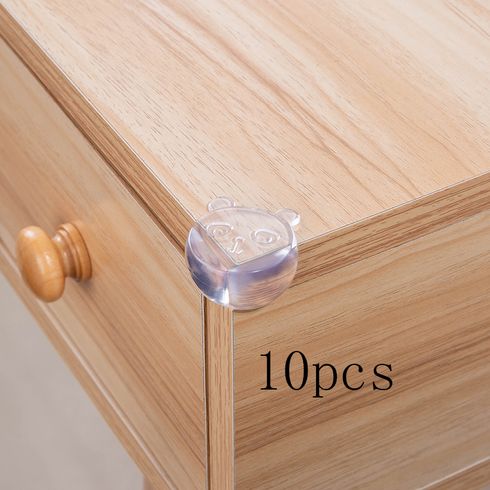 10Pcs Baby Table Corner Protectors Clear Spherical Corner Protector Kids Security Protection for Furniture Sharp Corner