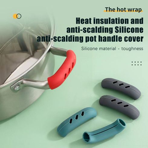 3-pack Casserole Steamer Soup Pot Handle Heat-insulating and Anti-scalding Pot Cover