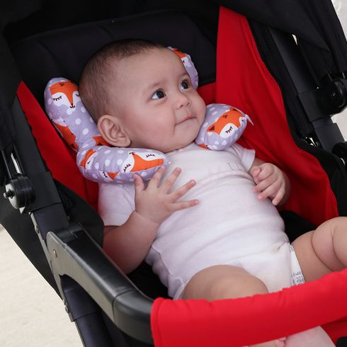 Cartoon testa cuscino da viaggio bambino neonato e del collo cuscino di sostegno per passeggino seggiolino auto