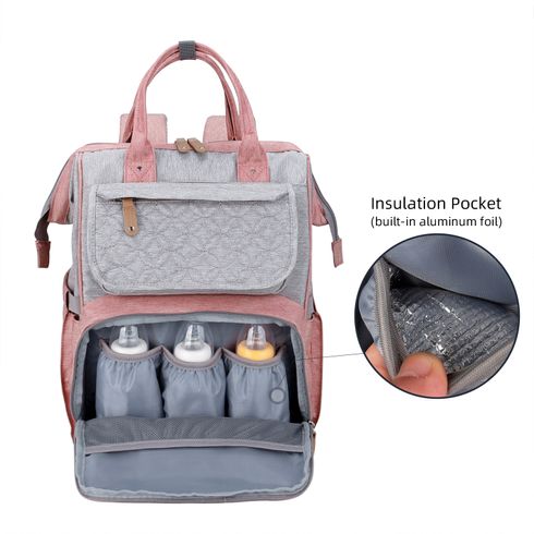 Diaper Bag Backpack Large Capacity Multifunction Waterproof Mommy Maternity Bag Backpack Baby Stroller Organizer