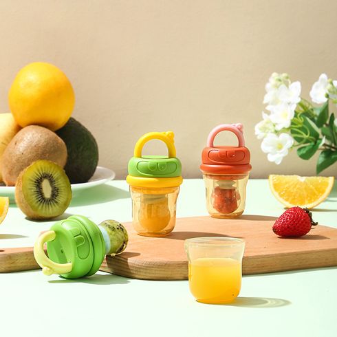 Baby Fruit Feeder | Fresh Food Feeder Pacifier | Silicone Teething Toy Teething Relief Appetite Stimulation for Baby Feeding