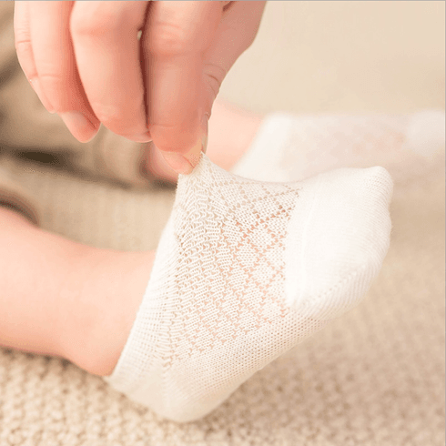 Baby / Toddler Solid Mesh Breathable Socks