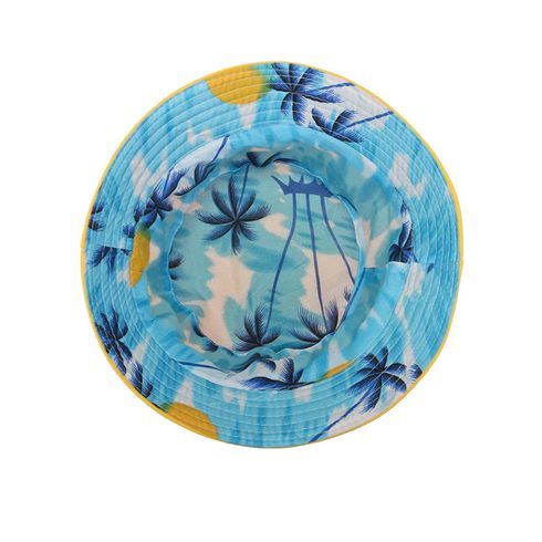 Double Sided Bucket Hat for Mom and Me Yellow big image 6