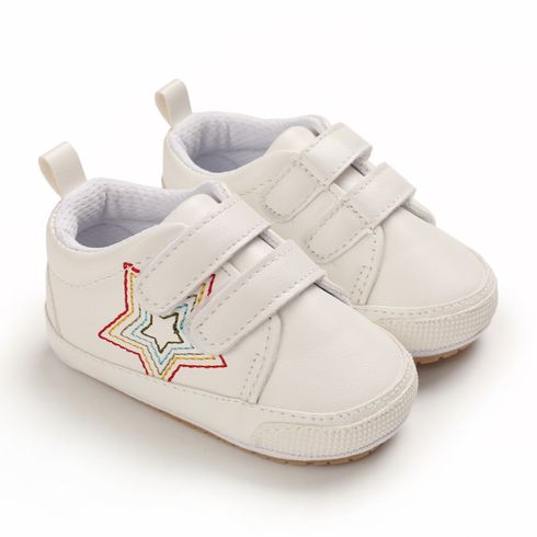 Baby / Toddler Star Graphic White Prewalker Shoes White big image 3