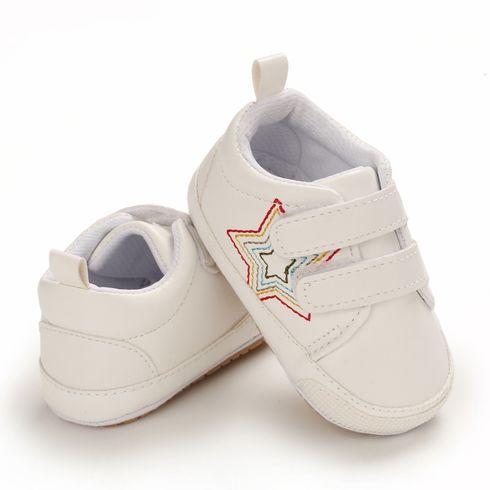 Baby / Toddler Star Graphic White Prewalker Shoes White big image 1