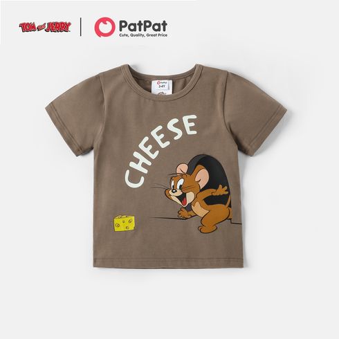 Tom and Jerry Toddler Boy CHEESE Cotton Tee